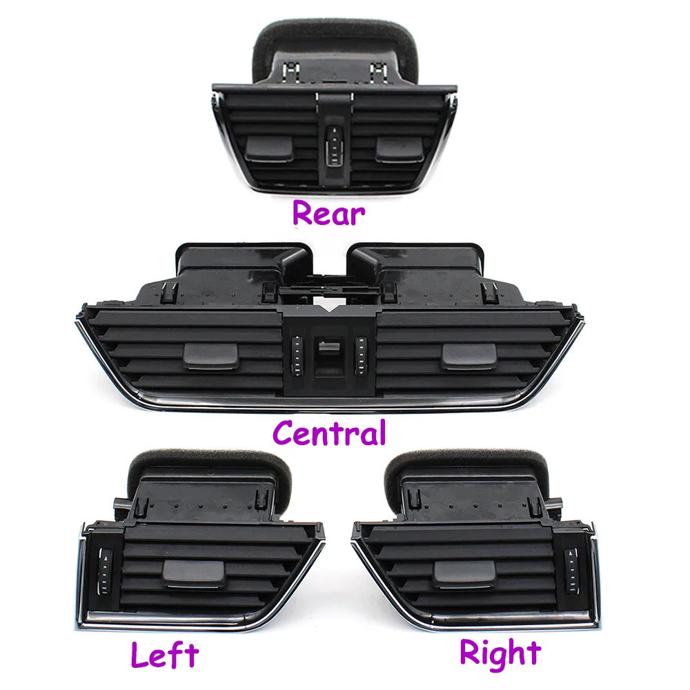 LHD RHD przedni centralny lewy prawy tylny klimatyzacja AC kratka wentylacyjna zespół wylotu dla Skoda Octavia 2015-2021 5ED 820951