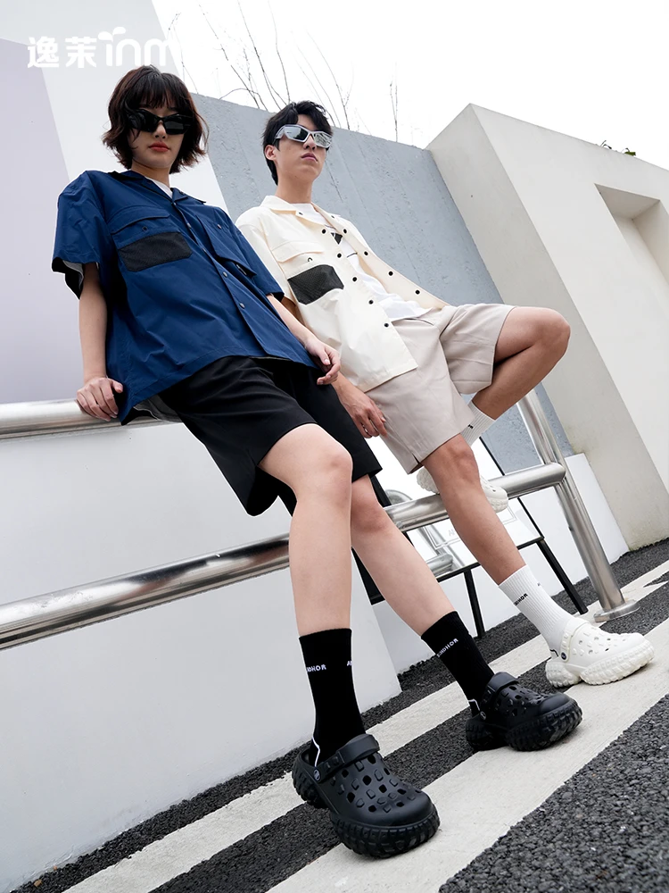 Chunky Platform Clogs Sandals Women Summer Soft Thick Bottom Beach Shoes Woman Slide Non Slip EVA Wedge Slippers
