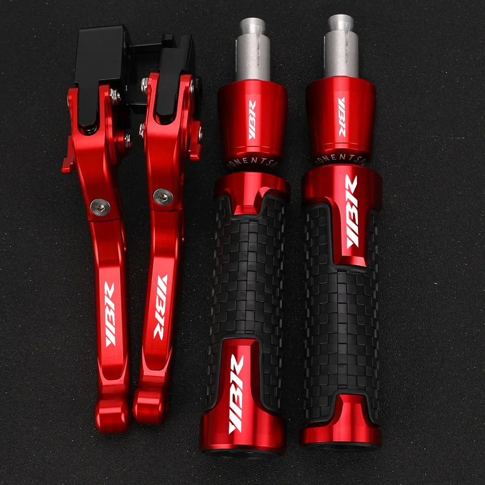 Motorcycle Accessories Adjustable Brake Clutch Lever Handlebar Grips For YAMAHA YBR 125 250 YBR125 YBR250 2005-2014 2013 2012