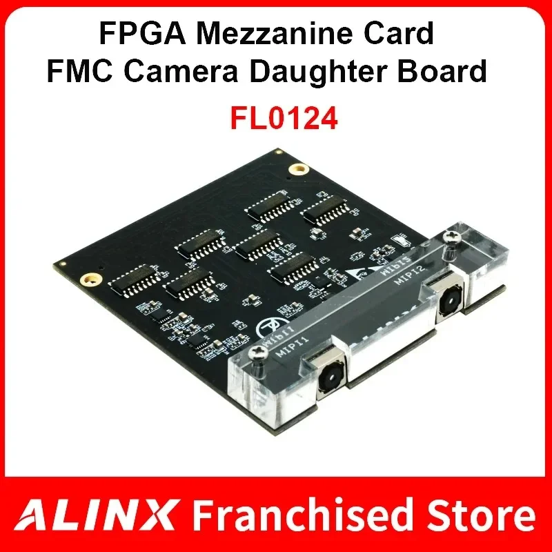 

ALINX FL0214: Dual Lens MIPI 1.3 Megapixel IMX214 CMOS Camera FMC Daughter Card for FPGA Board