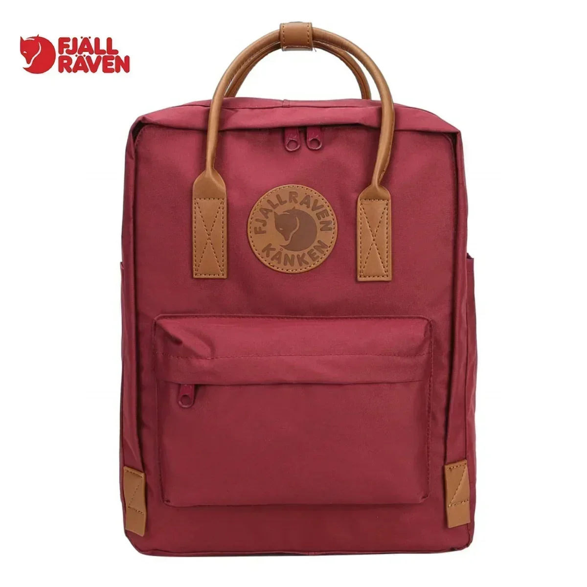 Fjallraven Arctic Fox Kanken No2 حقيبة ظهر سوداء حقيبة كمبيوتر G-1000 حقيبة سفر كاجوال للاستخدام الخارجي #2