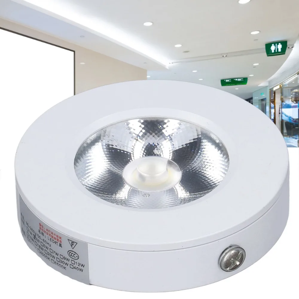 Modern 3W LED Spot Light 110V Ultra Thin Recessed Ceiling Light Slim Outer Diameter 7.5cm / 3in Ceiling Lamp Balcony