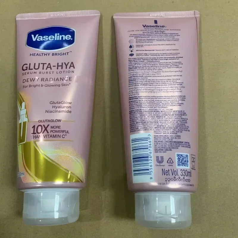 غسول الجسم فازلين جوهر الجسم الأبيض ترطيب تجديد الجلد إصلاح ترطيب العناية بالبشرة 330 مللي #3