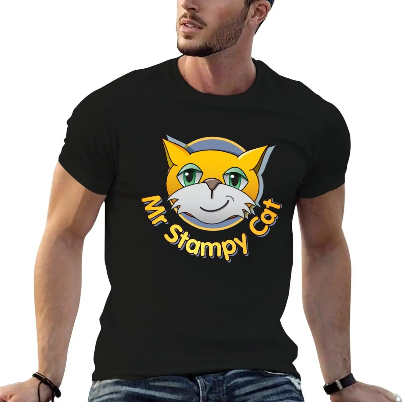 Stampy Cat T-Shirt man t shirts for men man t shirt cotton high quality g man t shirts for men T-Shirt