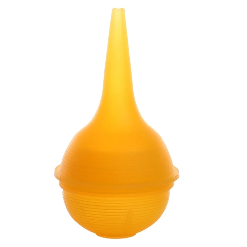 Newborn Nasal Aspirator Soft Baby Nose Vacuum Suction Manual Nose Aspirator Nasal Cleaning Tool Safe Squeezable Nose Sucker