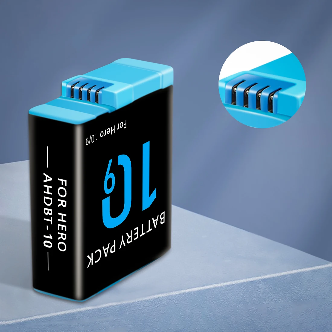 GoPro-Hero 11 9 10 2000 mAh 배터리, 3 방향 고속 충전기 상자, 고프로 액션 카메라 액세서리