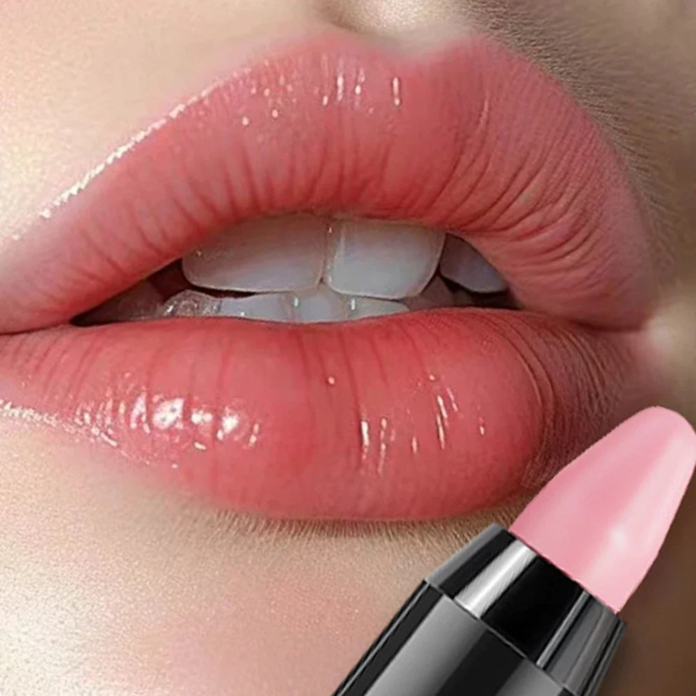 Lápiz de maquillaje hidratante, delineador de labios resistente al agua, marrón, rojo, contorno de labios, forma de lápiz labial mate, delineador de labios duradero, cosméticos