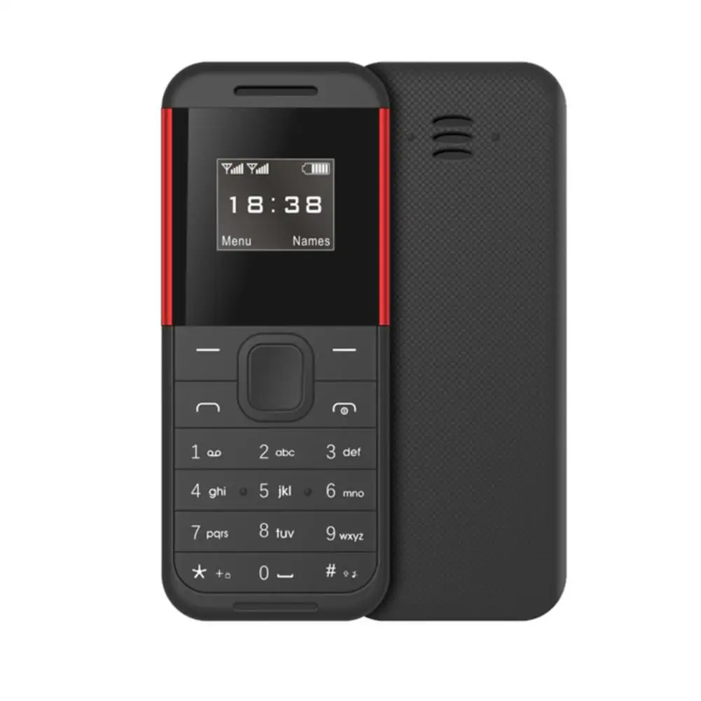 BM222 Unlock Cell Phone Dual Card Dual Standby Mini Mobile Phone Dialer 0.66 Inch OLED Screen Voice Changer For Elderly Kids