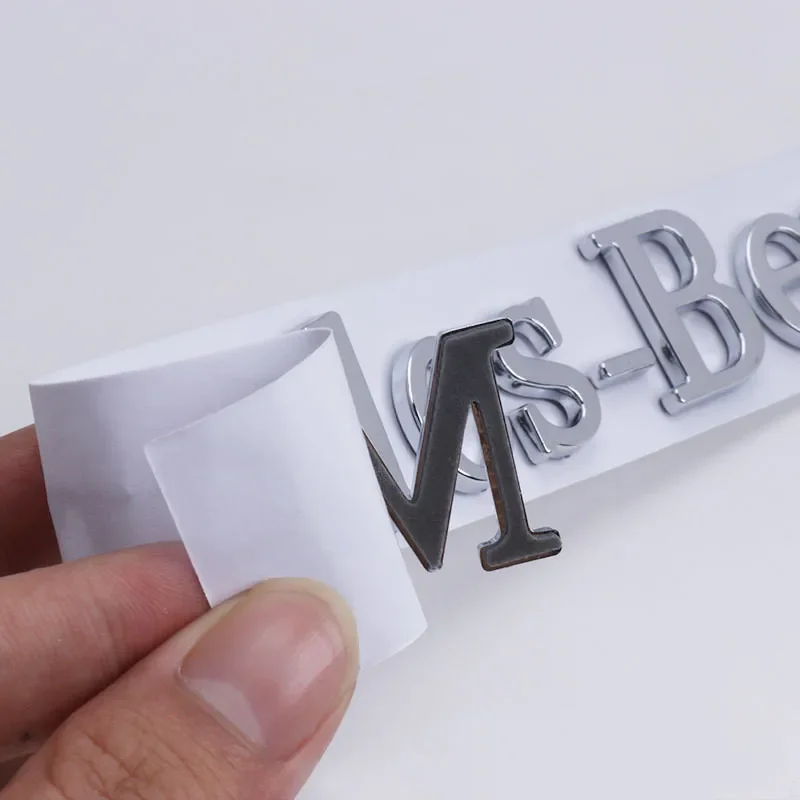 

For Mercedes-Benz Mercedes English letter car sticker car tail label