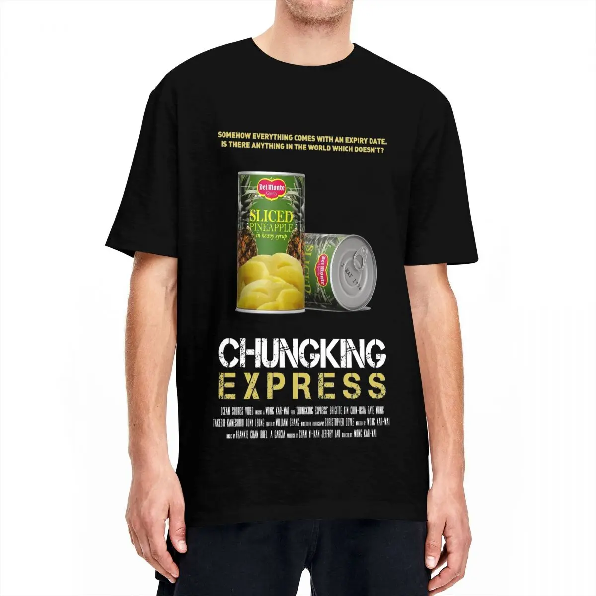 Print Chungking Express By Wong Kar Wai Movie Art Quote T Shirt Unisex Crewneck Short Sleeve Clothing Cotton Summer Clothing