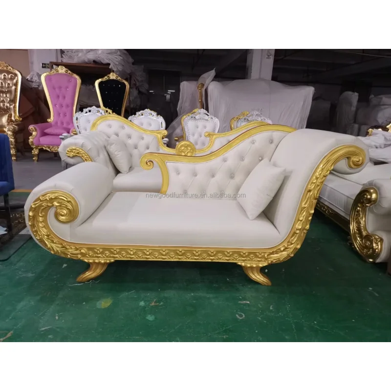 custom.Modern Luxury Tufted Wood Furniture Royal Chaise Outdoor Living Room Dining Hotel Apartment Available Sale