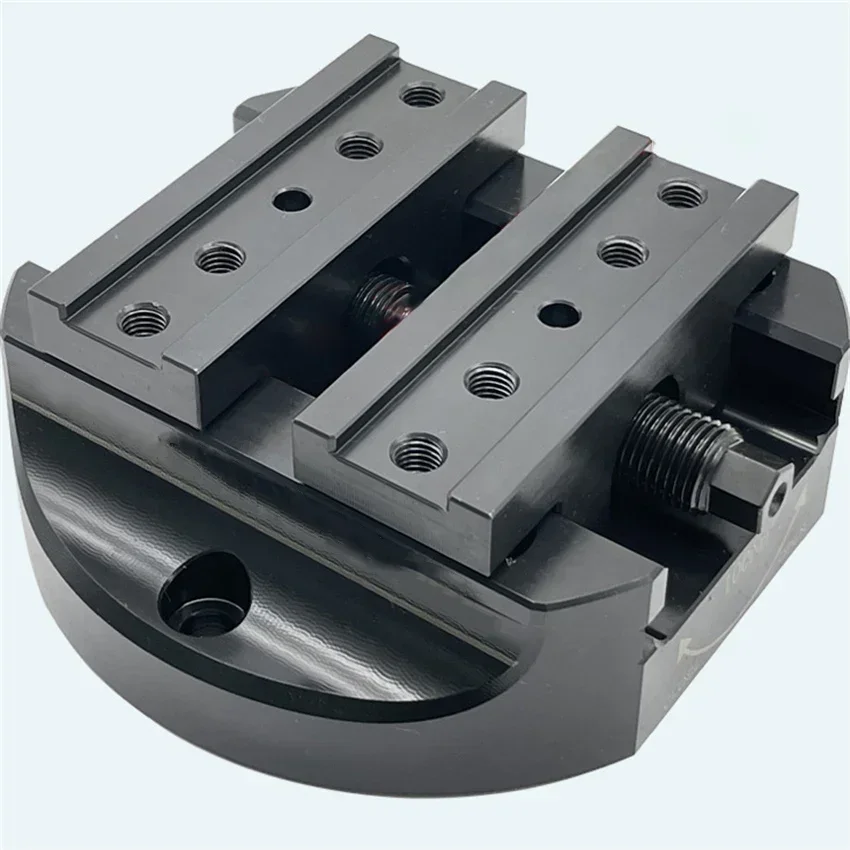 Four-axis Five-axis Precision Fixture CNC Self Centering Vise H120-L80 H120-6-150 Can Be Installed With Special-shaped Soft Jaw