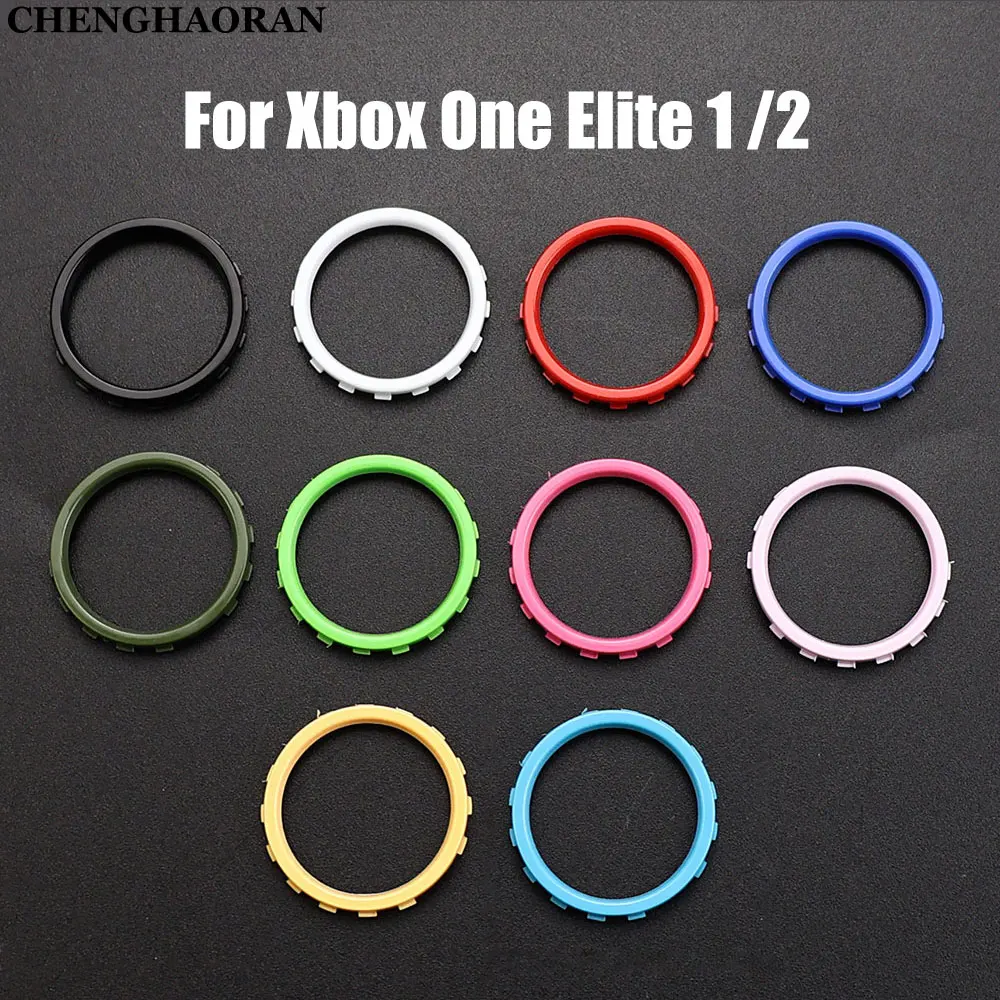Parti di ricambio per anelli di accento per levetta da 2 pezzi per Xbox One Elite Series 2 Controller Anello decorativo per levetta con accento analogico