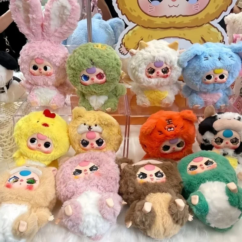 

Реплика куклы зодиака Babytree, плюшевая серия, глухая коробка 12, уникальный дизайн, модное украшение для модных подарков на день рождения, Хэллоуин