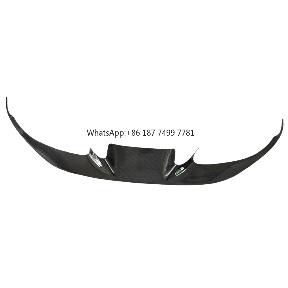 

Suitable for . F8 Modified M Model Carbon Fiber Front Lip Diffuser Body Kit Bumper Lower Lip