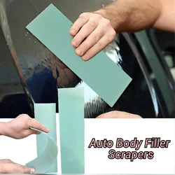 Auto Body Filler Rigid Plastic Scrapers For Filler Putty Glazing Caulking Home Decor Wall Sanding And Paint Tool Accessories