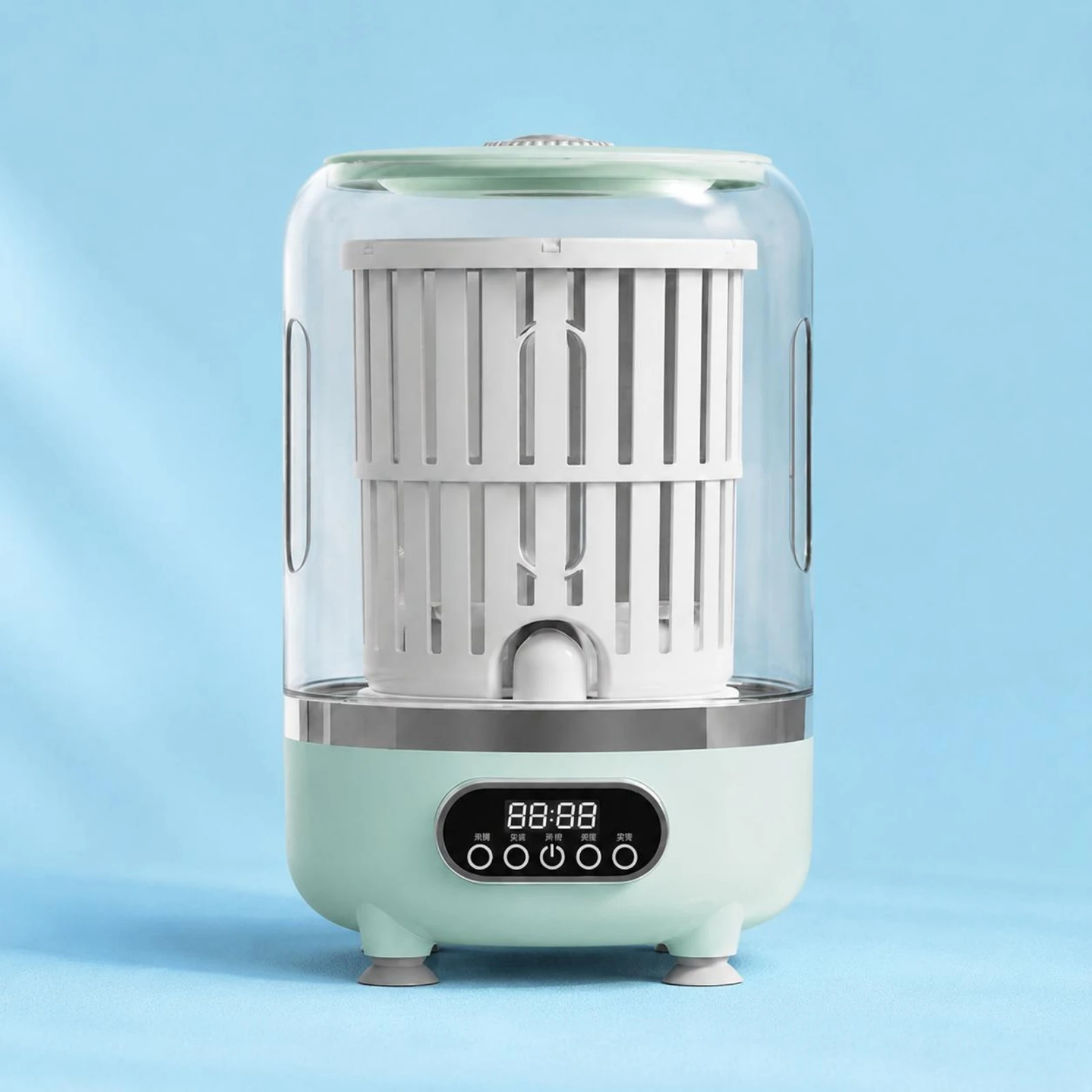 

Underwear Washer Wireless Sock Washer Portable Mini Washing Machine Easy to Carry Mini Washing Machine Rechargeable Cordless