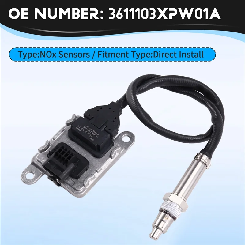 A85E-Nox Sensor Replacement For Great Wall Cannon 2.0 Diesel Engine- Part Number 3611103XPW01A, Model Code GW4D20M