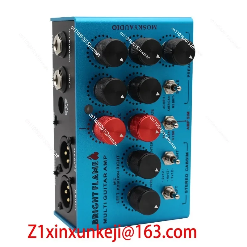 BRIGHT FLAME Multifunctional Guitar Case Analog DI Effects