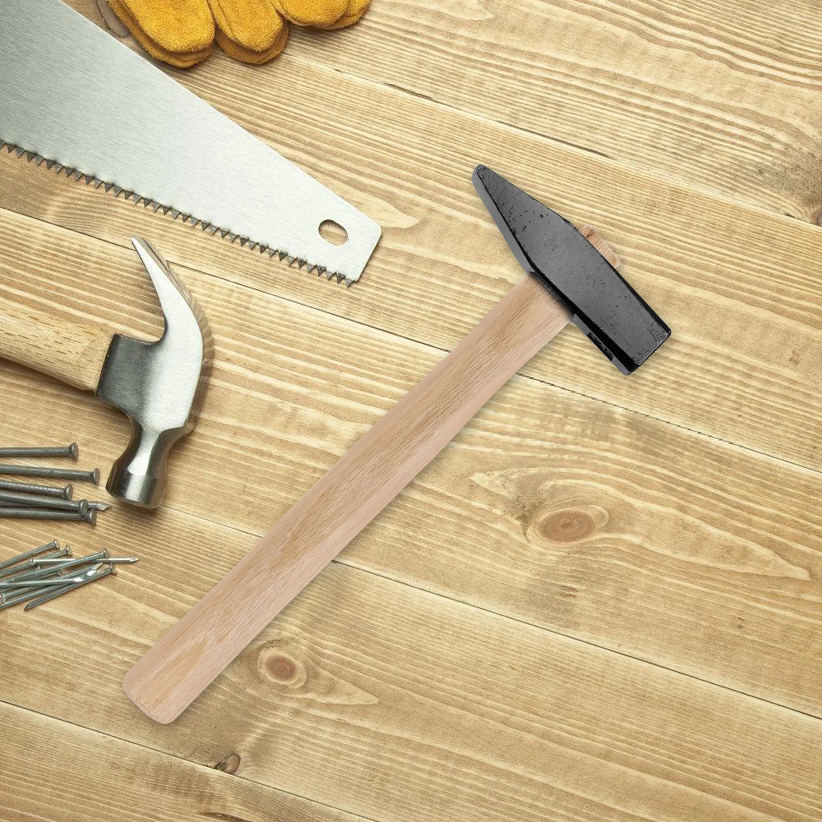 

Hammer Handle Replacement Wooden Handle Thick Wood Long Durable for Hammer Repair Outdoor Firewood Cutting Accessory