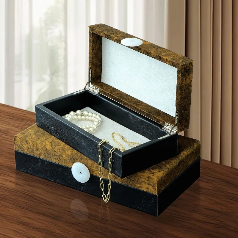 

Большой органайзер для ювелирных изделий, оптовая продажа, футляр для хранения ювелирных изделий, женские коробки для колец и ожерелья, упаковочные материалы, витрины для ювелирных изделий