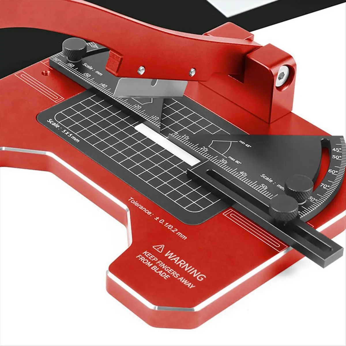 A89X AT-CJ Angel Cutting Station Aluminum Alloy Fixed Angle Model Tool Accurate Shaping Cut Rubber Plates Rods Plastic Model