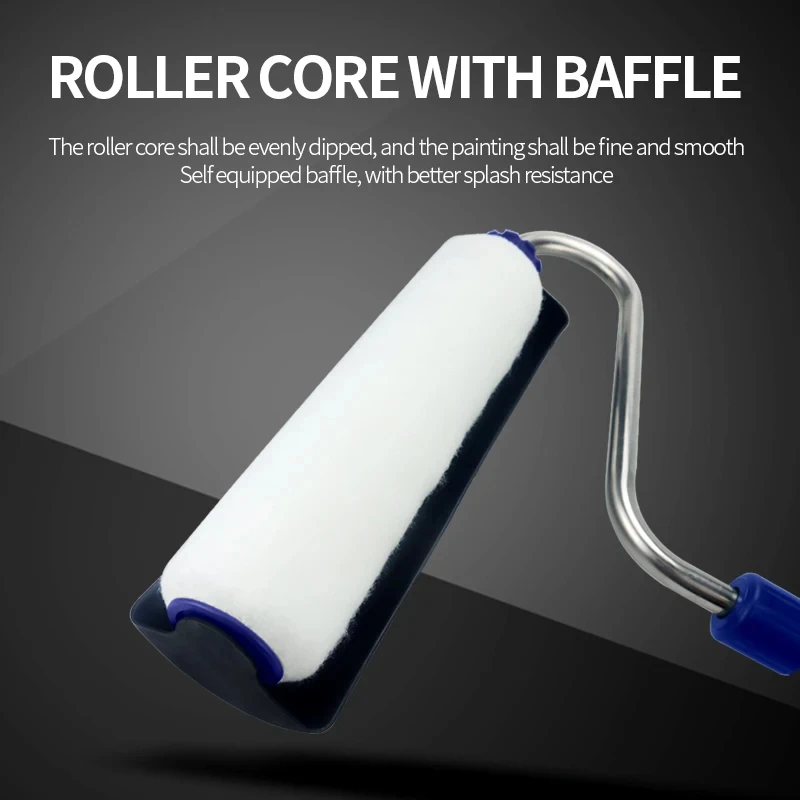 DIY Spray Tool Airless Spray Accessories Spray Roller Extension Rod Roller Head Self Assembly Spray Roller Brush Handle Tool