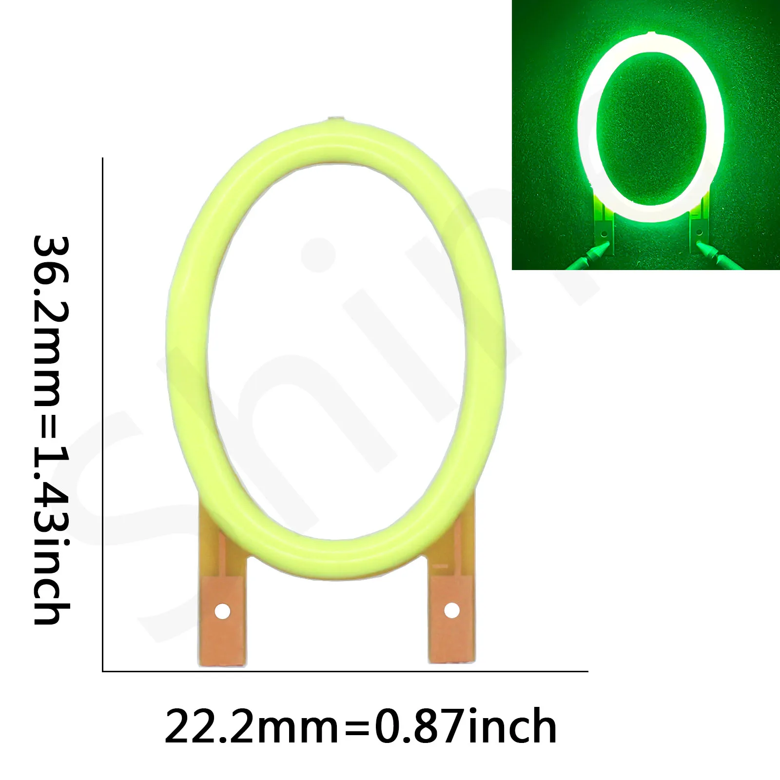 Filamento de número LED verde, LED COB DC3V 0123456789, diodos de vela para boda, decoración de fiesta y vacaciones, accesorios de lámpara DIY