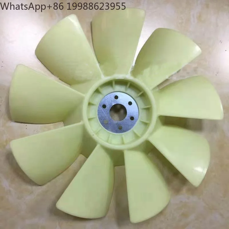 1PC 6D102/6D107 Engine Fan Blades For Komatsu 200 210 220 240-5-6-7-8 Excavator