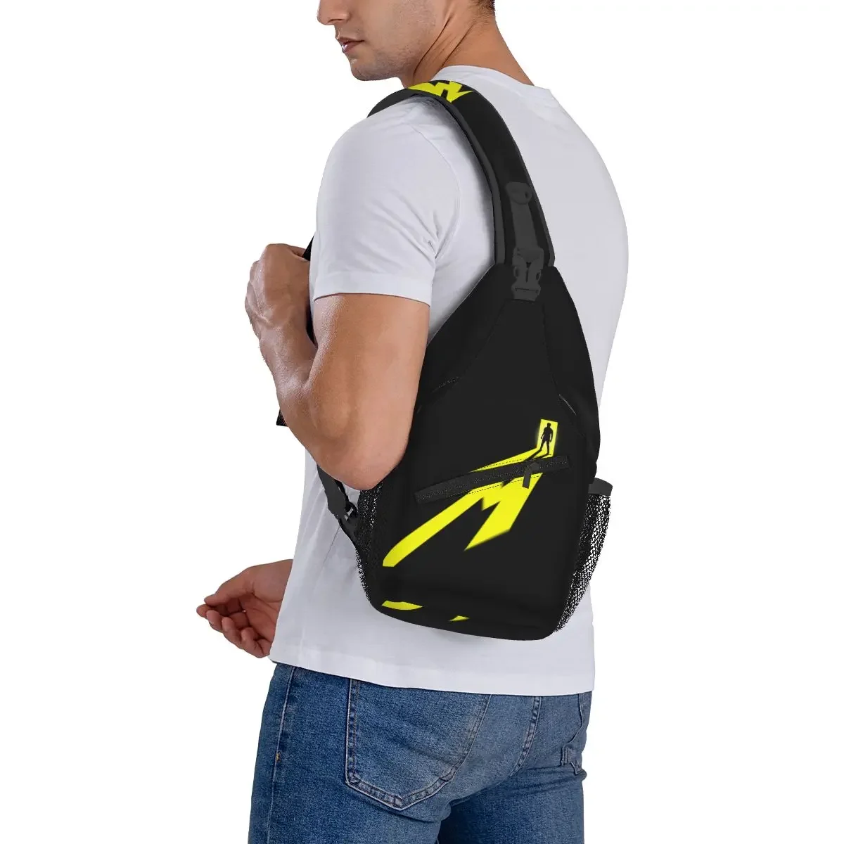 Metallicas M72 Word Tour Sling Backpack Sling Bag Hiking Traveling Chest Bag Daypack Men Crossbody Backpack Shoulder Bag Pouch