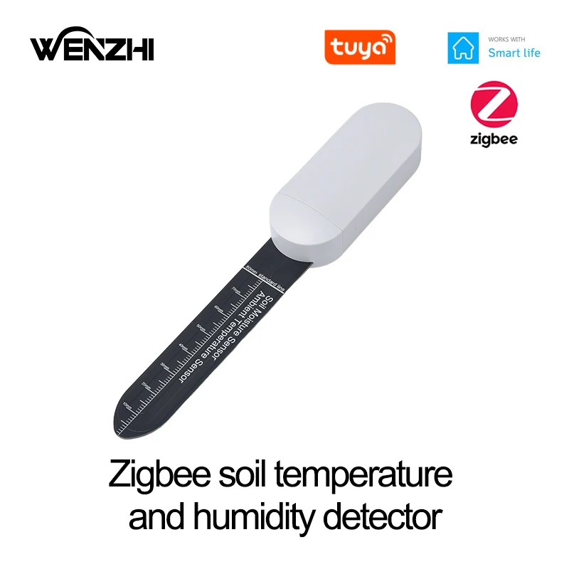 

Датчик температуры и влажности почвы ZigBee 3.0, водонепроницаемый, для использования на открытом воздухе, с питанием от батареи, дистанционное управление через Tuya Smart Life