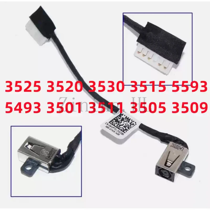 Charging port power interface head suitable for Dell Inspiron 3405 3501 3511 5593 3505 3509
