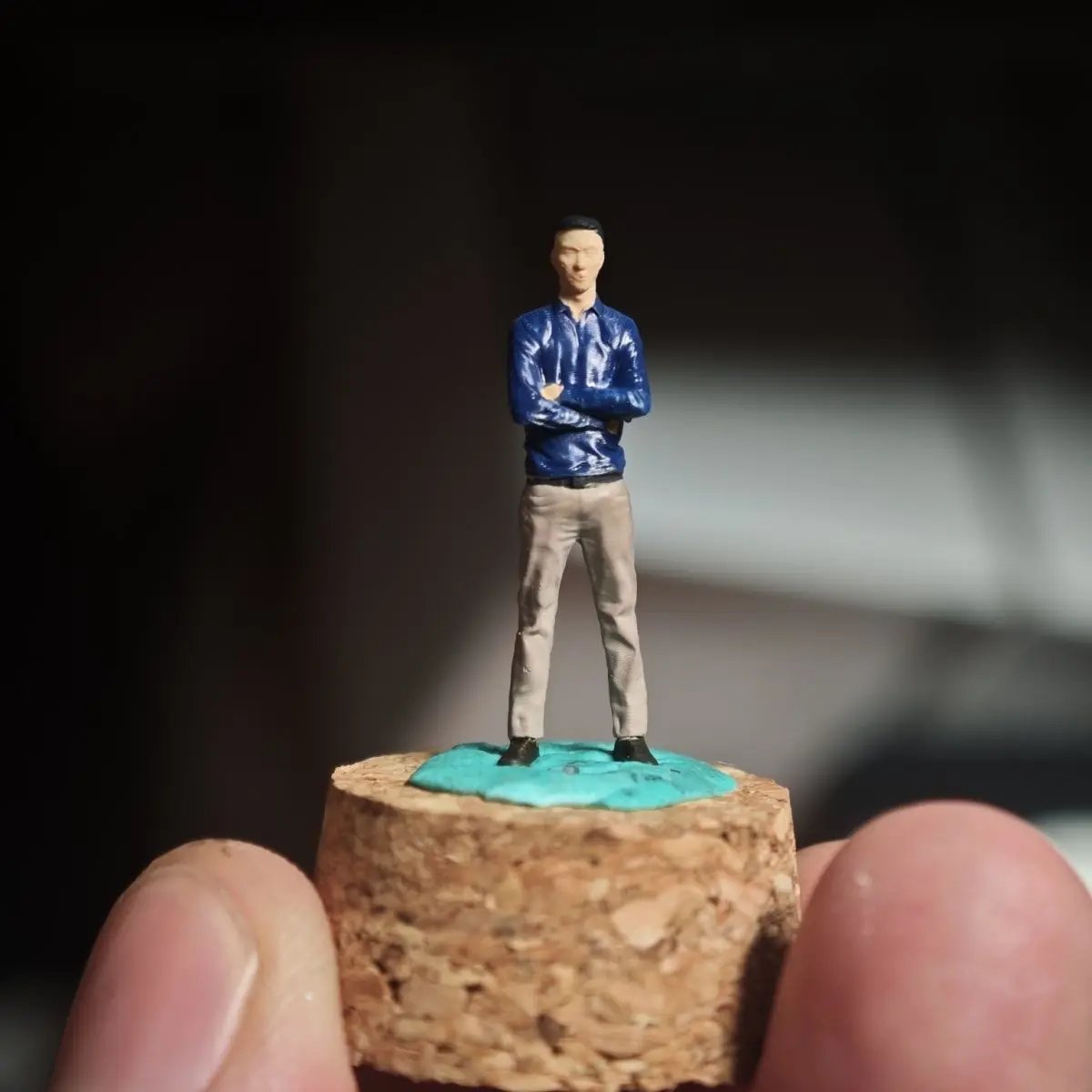 1/64 Hars Miniatuur Scène Beeldje Ornament Automodel Diorama Initial D