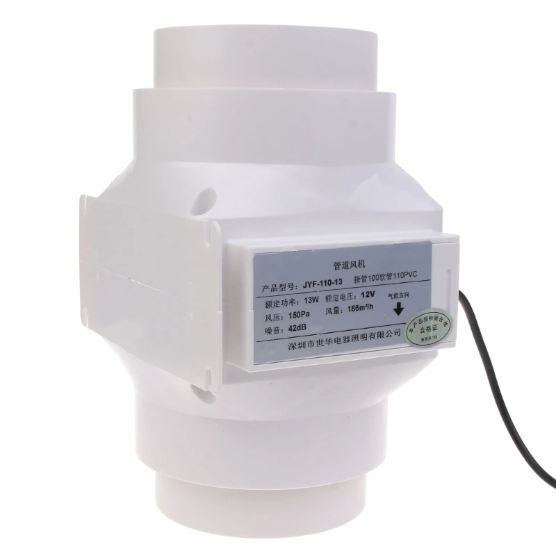 Éventail d'air d'échappement à haute efficacité pour le sous-sol les petits espaces 37JD