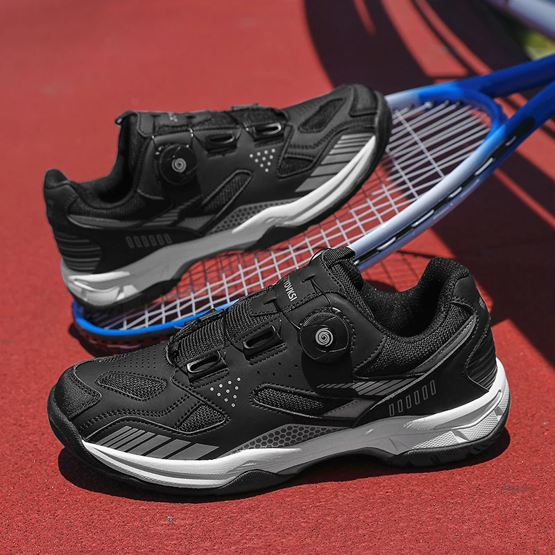 Schnellschnür-Badminton-Schuhe für Damen und Herren, Trainingsschuhe, stoßdämpfende, rutschfeste Volleyball-Sport-Sneaker – Detail 16