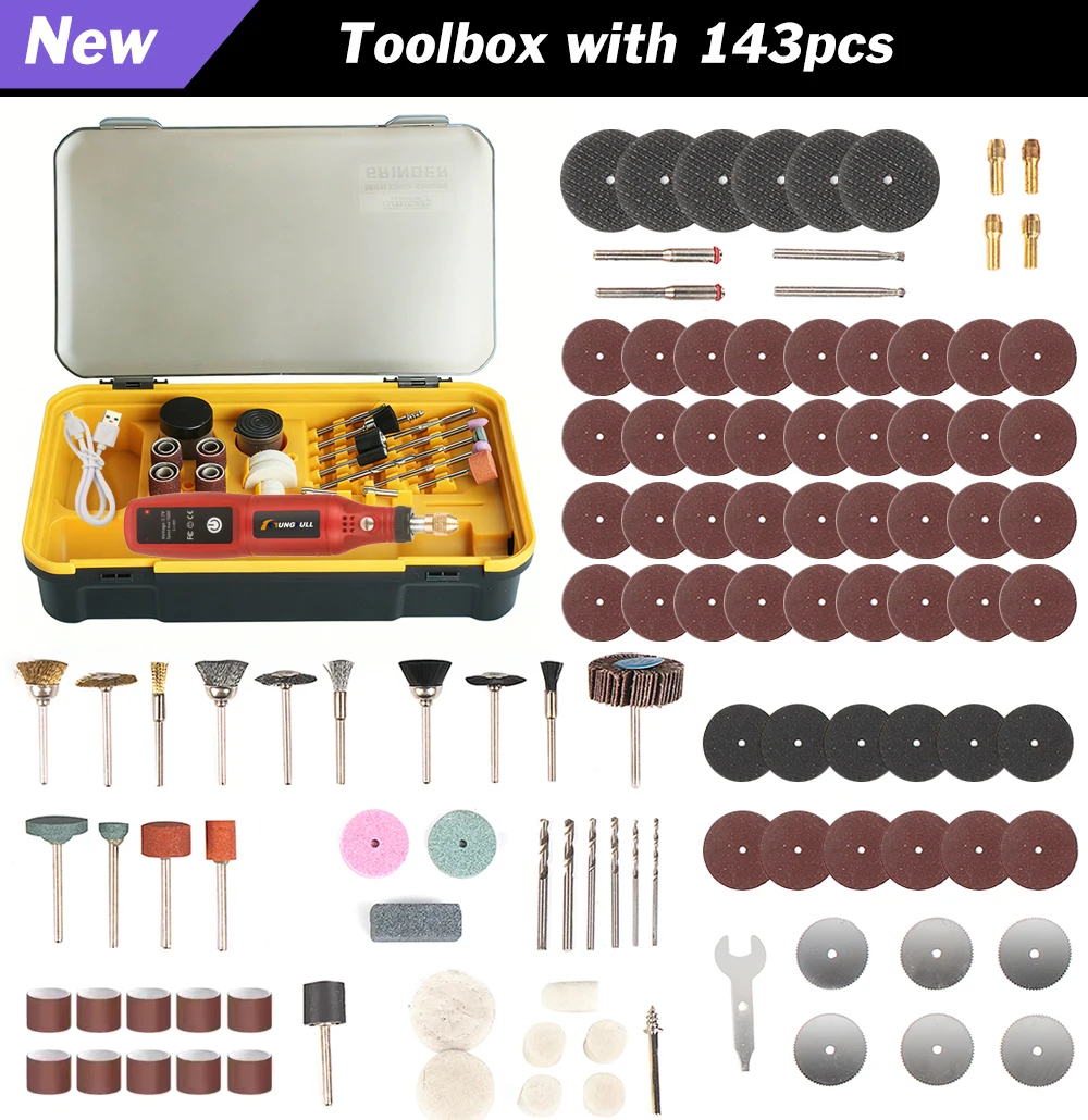Box with 143pcs