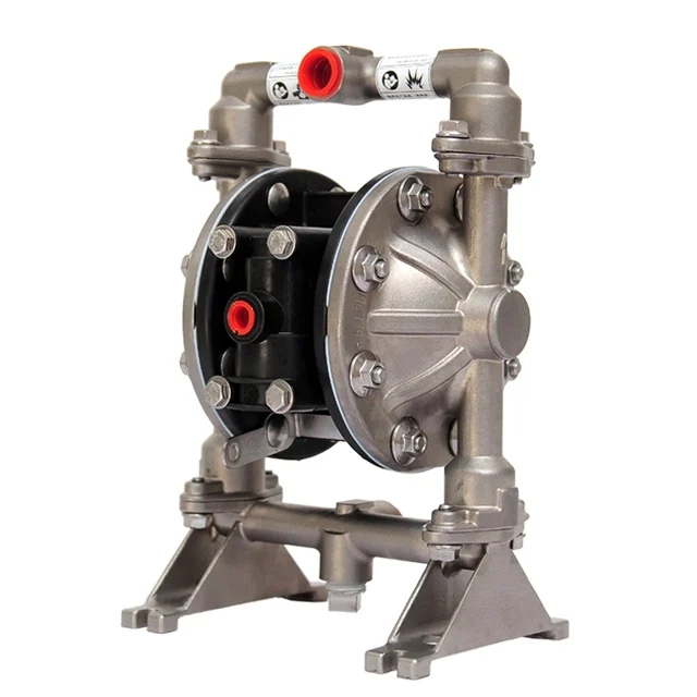 half inch Stainless Steel Chemical Pneumatic Diaphragm Booster Pump manufacturers sea water pneumatic pumpPD05R-BAS-PTT