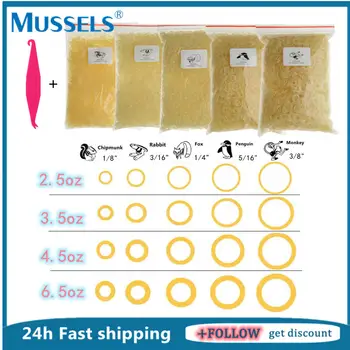 5000 ks zubní ortodontické elastické gumičky latexové zubní rovnátka ortopedický nástroj zubařský ligaturní kroužek 2,5 3,5 4,5 5 6,5 oz síla 10 nejlepší prodej ligové pavouky - №9