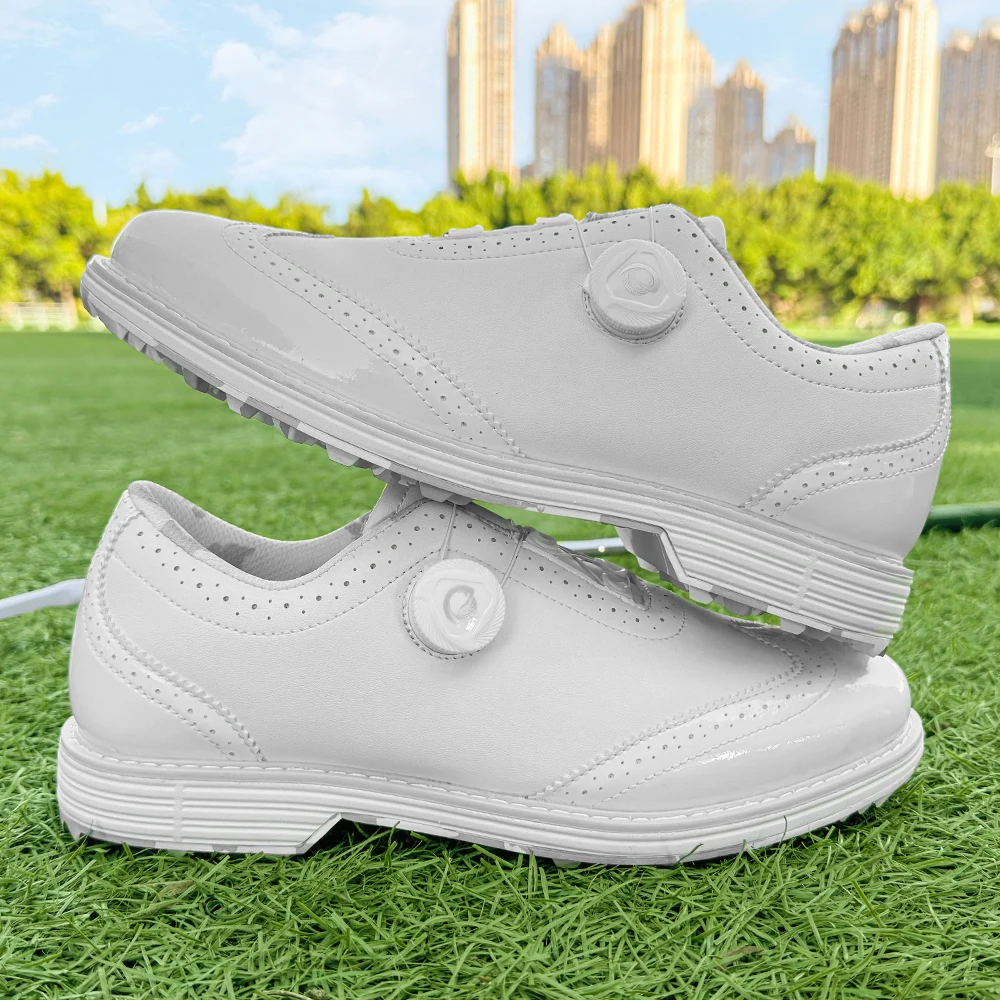 

Новые мужские туфли для гольфа без шипов, кроссовки для гольфа, профессиональная обувь для игроков в гольф