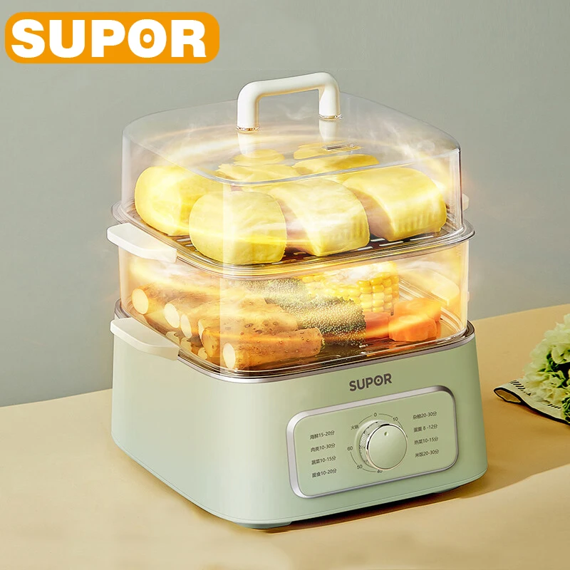 

SUPOR Electric Cooker 9.3L Large-capacity Electric Steamer 220V Kitchen Appliances Multifunctional Household Hot Pot