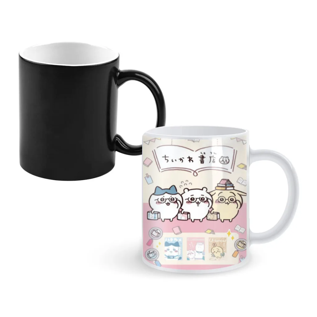 

Cartoon Kawaii Cute Ceramics Coffee Mug Thermal Color-changing Birthday Gift Back To School Mug