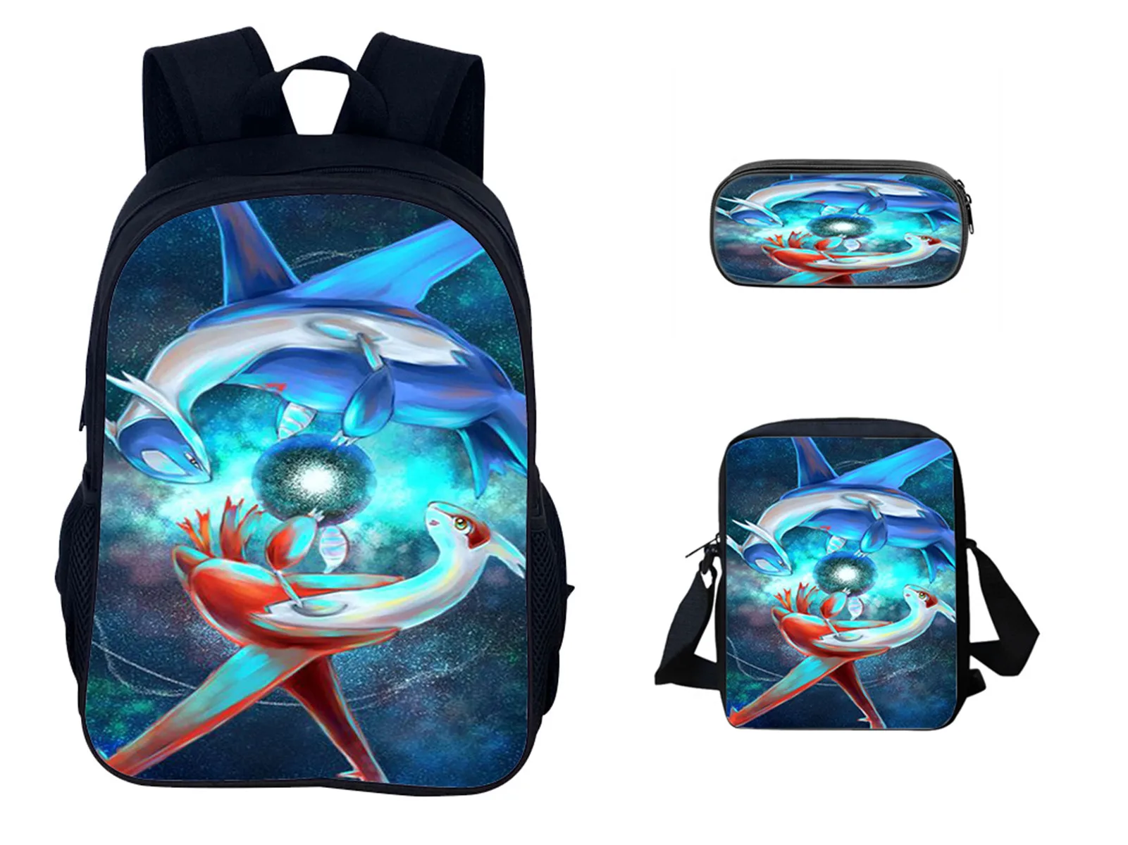 Набор школьных сумок Pokemon Daily Fashion включает книжный рюкзак