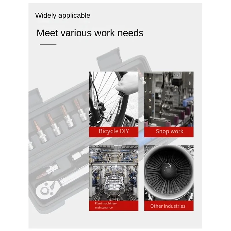 

N84R Adjustable Preset Torque Wrench Torque Torque Kg Wrench Hexagonal High Precision Road Car Maintenance