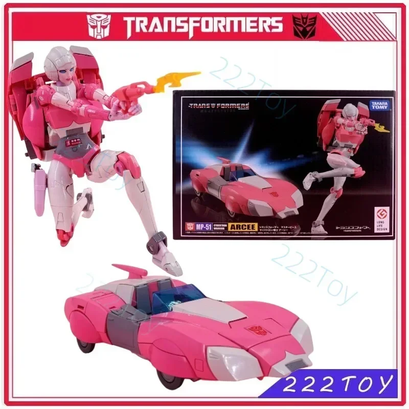

In Stock Transformers Toy Masterpiece MP-51 KO Edition Classic Arcee Action Figure Robot Toys Classic Hobbies Anime Figures Gift