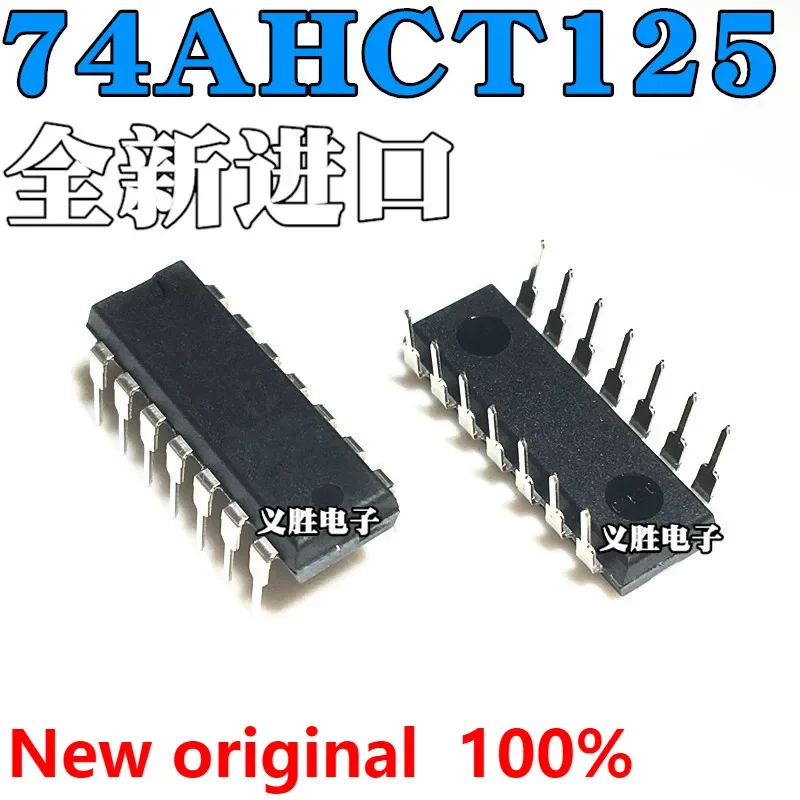 New and original SN74AHCT125N 74AHCT125N DIP14 Buffer driver receiver transceiver, LCD is used the chip