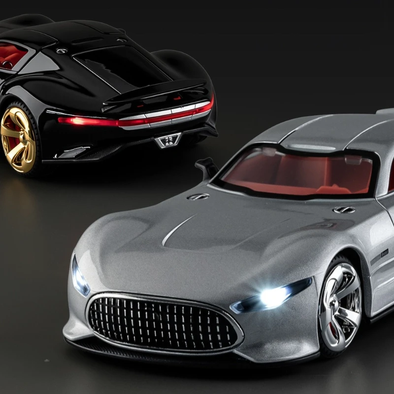 Vision GT – Super Concept de voiture en alliage métallique moulé sous pression, modèle de loisirs de voiture, Collections de haute Simulation, ornements pour petit ami, 1:32