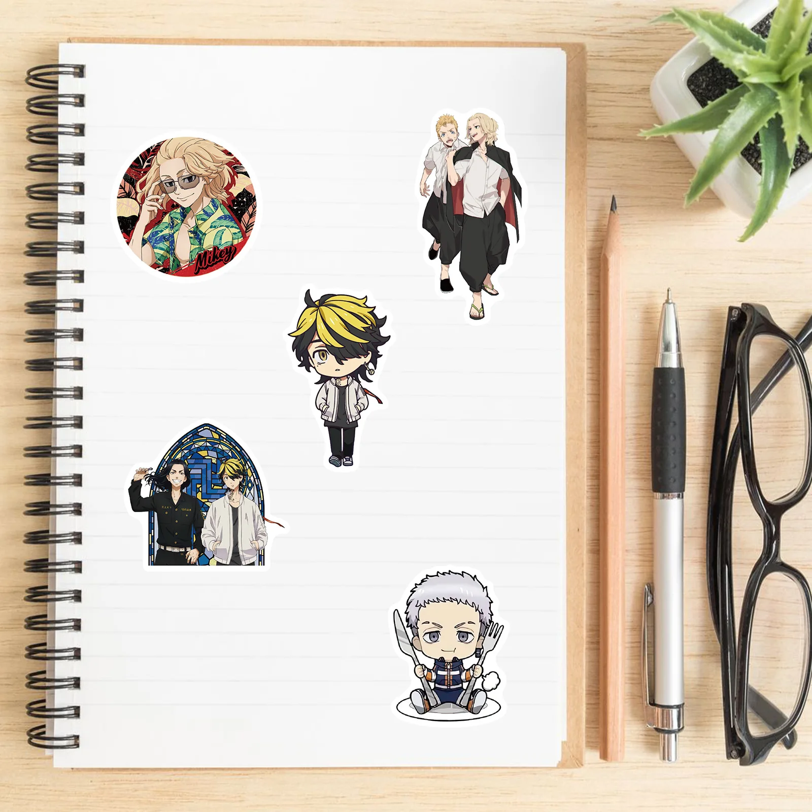 100 Stück Anime Tokio Revengers Aufkleber wasserdicht DIY Graffiti Telefon Laptop Gepäck Gitarre Notebook Tasse Cartoon Aufkleber Kinder Spielzeug