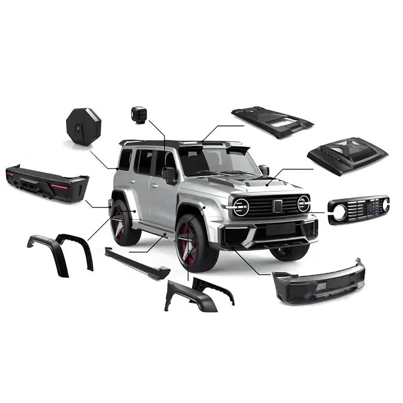 

Upgrade to Mars City Style Body Kit for Car Bumpers Auto Tuning Parts Car Accessories Hood Side Step Over Fenders for tank 300