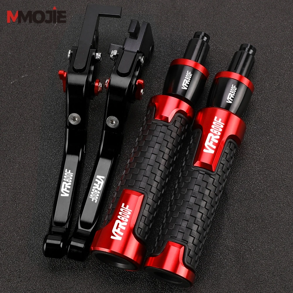 لهوندا VFR800F 2002-2013 2014 2015 2016 2017 طوي دواسة فرامل عتلات دراجة نارية VFR 800F المقود مقبض القبضات ينتهي