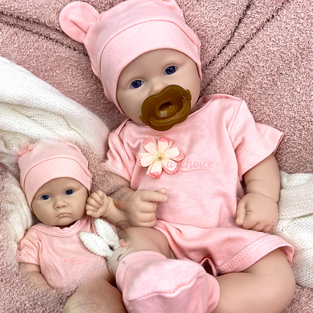 

Мягкая силиконовая кукла для новорожденных девочек с открытым ртом, 18 дюймов, реалистичная кукла реборн ручной работы, реборн Bebe Corpo De, силиконовая игрушка Inteiro, сделай сам, художник